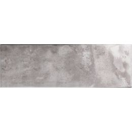 Carrelage mur effet zellige Zianides gris 15x45 cm