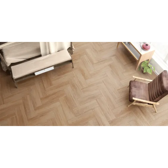  Carrelage sol imitation parquet Lucio miel 22.5x90 cm - Réflex Boutique