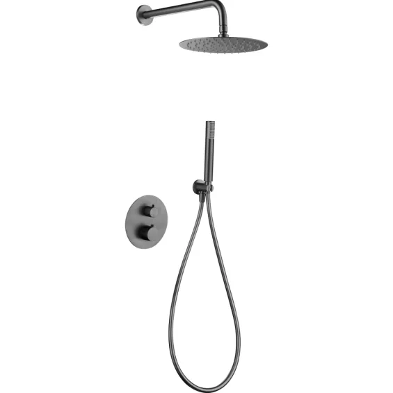  Colonne de Douche encastrée Zena Gris Anthracite - Réflex Boutique