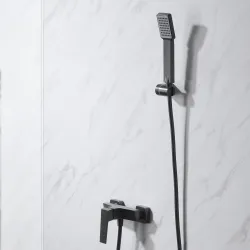 Mitigeur Douche Shark Gris Anthracite