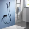  Mitigeur Douche Shark Noir Mat - Réflex Boutique