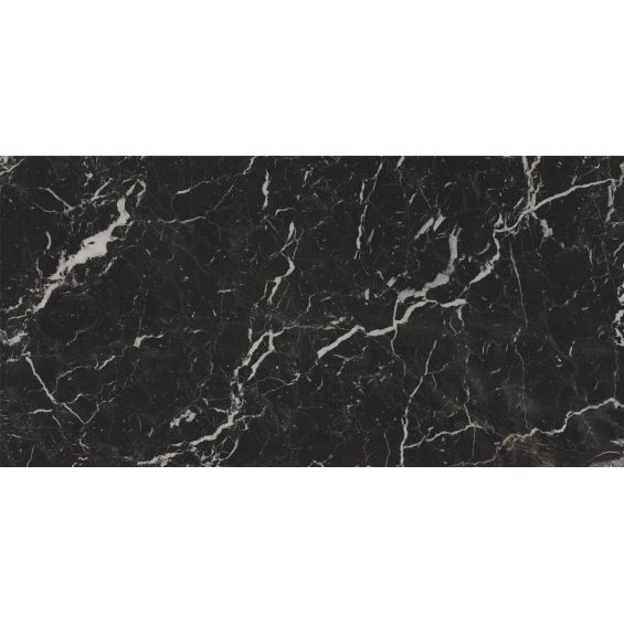 Carrelage sol et mur poli effet marbre Turquin nuit 60x120 cm