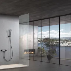 Mitigeur Douche Riglione Gris Anthracite