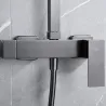  Colonne de Douche Riglione Gris Anthracite - Réflex Boutique