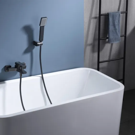  Mitigeur Bain-Douche Shark Gris Anthracite - Réflex Boutique