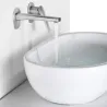  Mitigeur lavabo Encastré Lagia Acier - Réflex Boutique