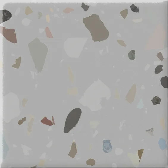  Carrelage effet Terrazzo Mezzo décor perle 20x20 cm - Réflex Boutique