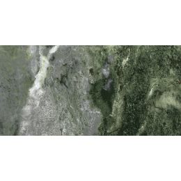 Lot de 10 m2 Carrelage sol poli effet marbre Récife vert 60*120 cm