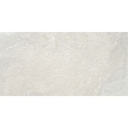 Carrelage sol extérieur effet pierre de bali Chateau blanc R10 30x60 cm