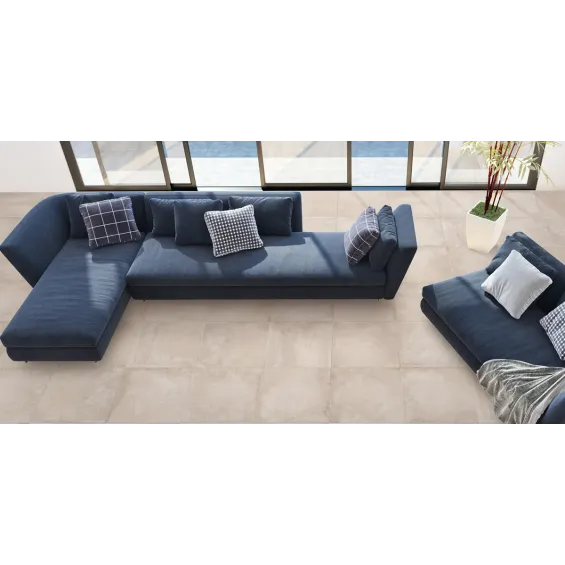  Carrelage sol effet béton California Sable 30x60 cm - Réflex Boutique