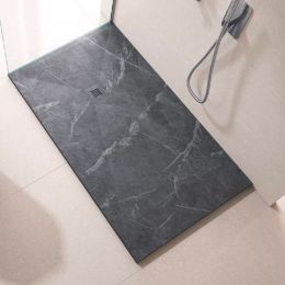 Receveur Marquina lisse antidérapant