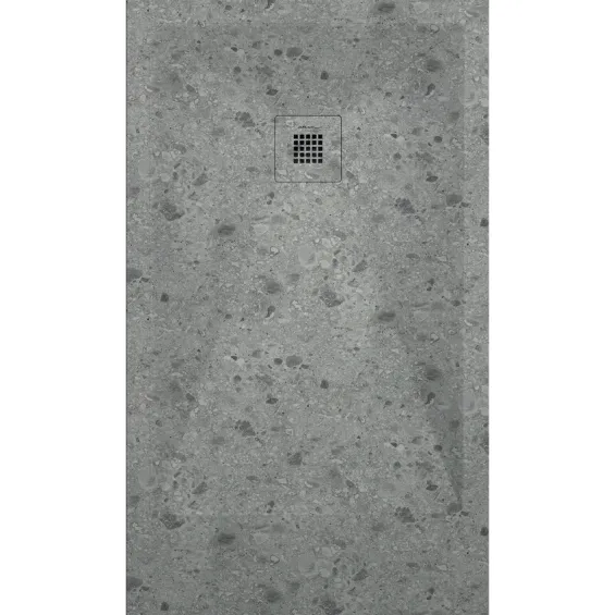  Receveur Terrazzo Cendré extraplat - Réflex Boutique