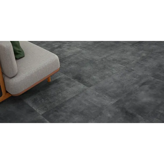  Carrelage sol effet béton Ginza noir fumé 30x60,4 cm- Réflex Boutique