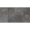 Carrelage sol extérieur effet pierre Pierre de Bali Oxyd noir R10 15x15cm