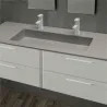 Vasque simple Selene Cuve XXL centrée
