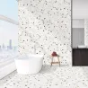  Carrelage sol hexagonal Marmo granito white 22x25 cm - Réflex Boutique