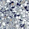  Carrelage sol effet terrazzo Crovato bleu ciel macro 20x20 cm - Réflex Boutique