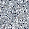  Carrelage sol effet terrazzo Crovato bleu ciel micro 20x20 cm - Réflex Boutique