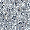  Carrelage sol effet terrazzo Crovato bleu ciel micro 20x20 cm - Réflex Boutique