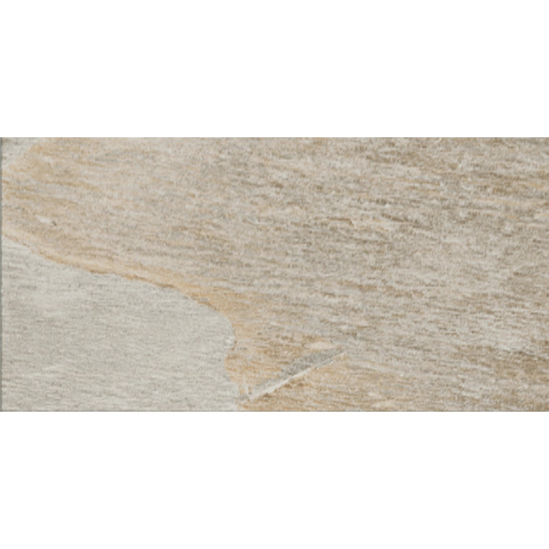 Carrelage sol extérieur Pierre de Bali Météor Mix terre R11 30x60 cm
