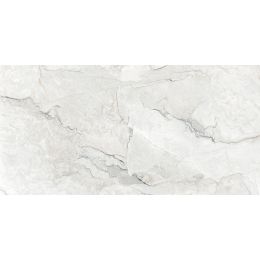 Carrelage sol et mur effet marbre poli brillant Crillon perle 60x120 cm