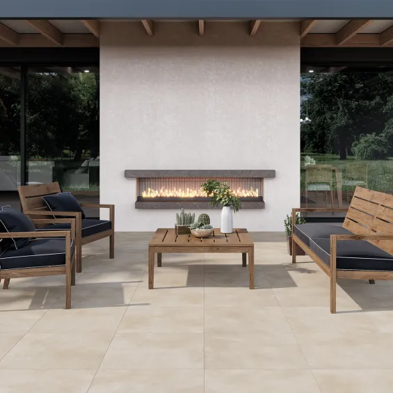 Dalle extérieur Futur 2.0 beige R11 60x90 cm