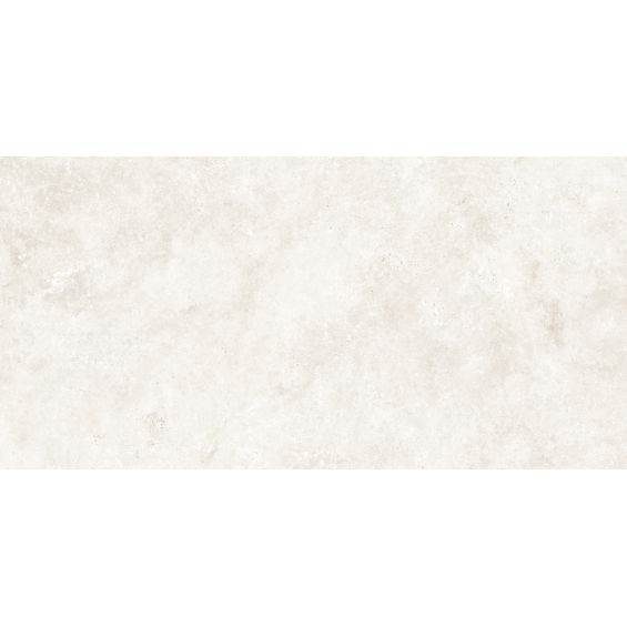 Carrelage sol extérieur effet pierre travertin Pomezia blancR11 60x119,8 cm