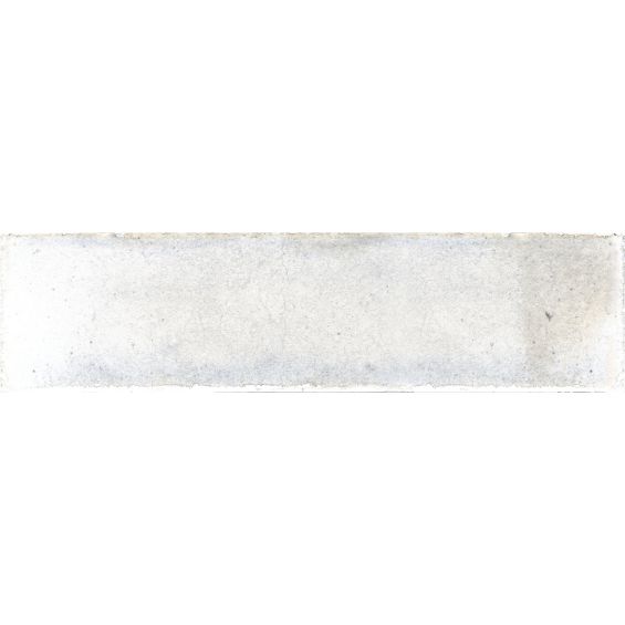 Carrelage mur effet zellige Rabat Blanc Brillo 6×24,6 cm