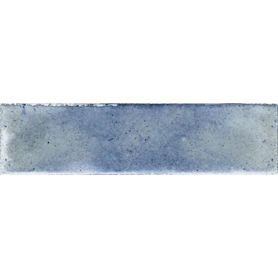  Carrelage mur effet zellige Rabat Bleu Brillo 6×24,6 cm - Réflex Boutique