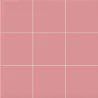  Carrelage mur Sunshine mat iris rosé 20x20 cm - Réflex Boutique