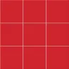  Carrelage mur Sunshine brillant Rouge 20x20 cm - Réflex Boutique