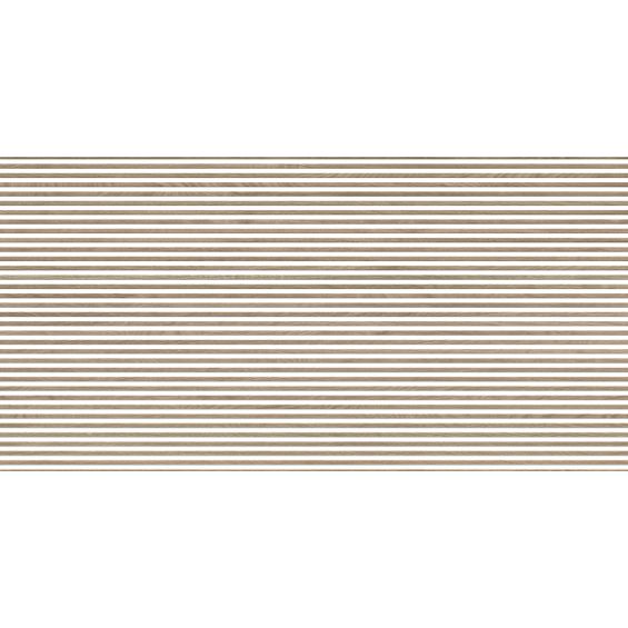 Carrelage mur Décor Bois Manaus slat blanc 60x120 cm