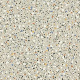 Carrelage effet Terrazzo Orattéo beige 60x60 cm