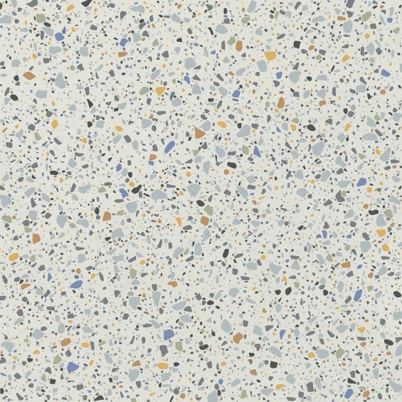 Carrelage effet Terrazzo Orattéo blanc 60x60 cm