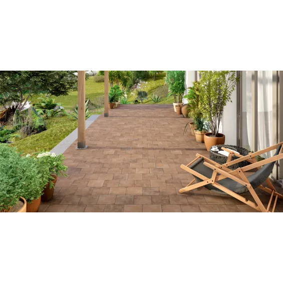  Carrelage sol Talamanca terre 20x20 cm - Réflex Boutique