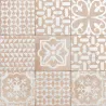  Carrelage sol effet carreaux de ciment Talamanca Kasma blanc 20x20 cm - Réflex Boutique