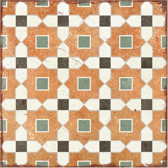 Carrelage sol effet carreaux de ciment Granada Tessina20x20 cm