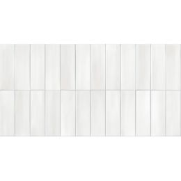 Carrelage mur effet zellige Lime blanc 32x62,5 cm