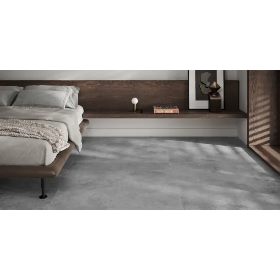  Carrelage sol effet béton Alpha gris 60X120 cm - Réflex Boutique