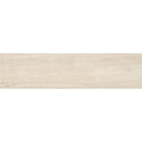 Carrelage sol imitation parquet Bornéo blanc 30x150 cm