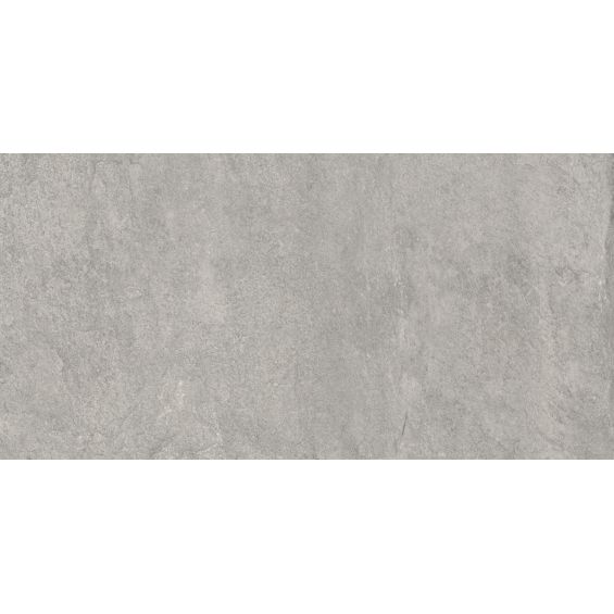 Carrelage sol effet pierre Valca gris 30x60 cm