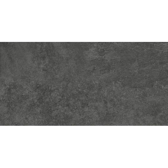 Carrelage sol effet pierre Valca anthracite 60x120 cm