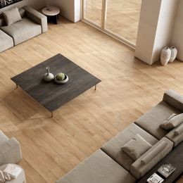 Carrelage sol imitation parquet Kalimantan chêne 20x120 cm