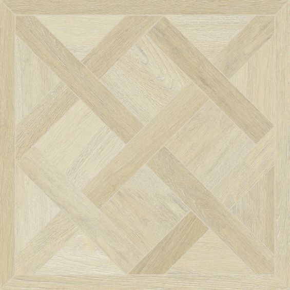 Carrelage sol imitation parquet Iraty blanc 60x60 cm