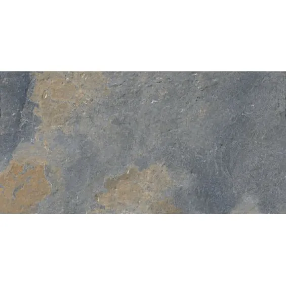  Carrelage sol extérieur effet pierre de bali Krabi bleu R11 60x120 cm - Réflex Boutique