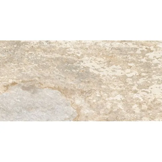  Carrelage sol extérieur effet pierre de bali Krabi beige R11 60x120 cm - Réflex Boutique