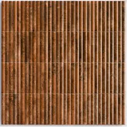 Carrelage mur effet zellige Tanger feu 15x30 cm