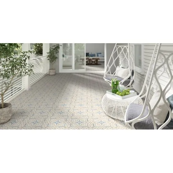  Carrelage sol effet carreaux de ciment Orsay décors Mikron deco sirakusa 20x20 cm - Réflex Boutique