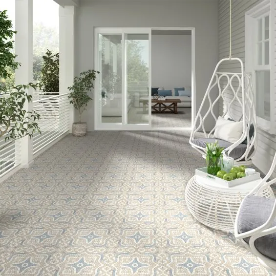  Carrelage sol effet carreaux de ciment Orsay décors Mikron deco sirakusa 20x20 cm - Réflex Boutique