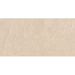 Carrelage mur Quality décor Feuillage crème mat rectifié 60x120 cm